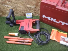 HILTI 電動ブレーカー TP400 ヒルティ ハツリ ハンマ ビット3本 ケース付き 電動工具 DIY 中古品 - メルカリ