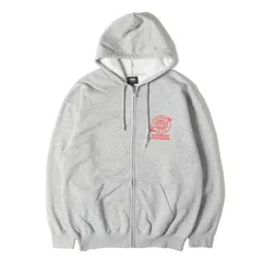 STANDARD CALIFORNIA スタンダードカリフォルニア パーカー サイズ:L / VANS ワンポイント ロゴ スウェット ジップアップ パーカー (VANS × SD BMX Logo Zip Hood) ヘザーグレー / コラボ【中古】