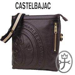 ショルダーバッグ メンズ カステルバジャック　CASTELBAJAC 薄マチショルダーバッグ /ロンド/ 085101