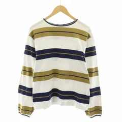 B&Y ユナイテッドアローズ BEAUTY&YOUTH ビューティー&ユース Tシャツ カットソー ロンT 長袖 ボーダー S マルチカラー /NQ