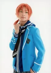 【中古】生写真(男性) 橋本祥平(月永レオ)/膝上・制服・右手マフラー・目線右・背景白・キャラクターショット/「『あんさんぶるスターズ!オン・ステージ』あんステフェスティバル」トレーディングブロマイドA