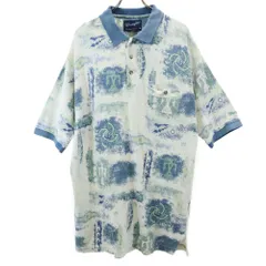 ラングラー 90s オールド 総柄 半袖 ポロシャツ XL ホワイト 他 Wrangler メンズのサムネイル