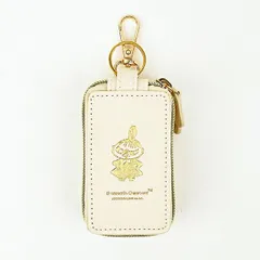 ムーミン リトルミイ アイボリー ダブルポケットキーケース MOOMIN