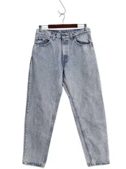 【お得なクーポン配布中!】 90s USA製 リーバイス 550 ケミカルウォッシュ デニム パンツ メンズ 33 30 / オールド リラックス フィット テーパード ジーンズ ジーパン