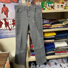 良品 Wrangler ラングラー   グレー パンツ ランチャーパンツ USA製 30×33 TALON42 アメカジ 古着MIX 80s?