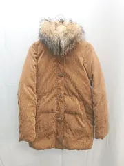 ◇ Ungrid ファー　ジップアップ　裏地 長袖 コート サイズS ブラウン系 レディース E 【1212200024093】