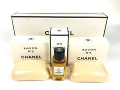 미사용 샤넬 CHANEL No.5 사본 / 비누 75g × 2 No.5 오드 트와레 병 19ml × 1 세트 무료 배송