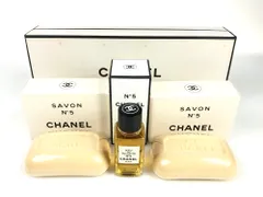 未使用　シャネル　CHANEL　No.5 サヴォン/石けん　75g×2　No.5 オードトワレ ボトル　19ml×1　セット　匿名配送　送料無料