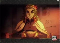 鬼滅　煉獄クリアファイル　ダイニング⭐ 鬼滅の刃 ダイニング クリアファイル お楽しみくじ 遊郭編 煉獄愼寿郎