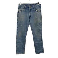 RUSTLER デニムパンツ W32 ブルー ラスラー ジップアップ メキシコ製 カジュアル アメカジ ジーンズ 古着卸 アメリカ仕入 2506-619