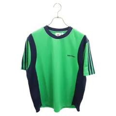 adidas (アディダス) ×WALES BONNER WB TEE ウェールズボナー 半袖Tシャツ グリーン/ネイビー IT9782のサムネイル