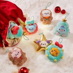 BT21 BABY 홀리데이 오너먼트 봉제인형 크리스마스 BTS 신품