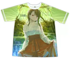 月曜日のたわわ フルグラフィックTシャツ Lサイズ アイちゃん 前髪ちゃん 2枚セット 未開封 比村奇石 比村乳業 月曜日のたわわ ジト目ちゃん 巫女 グラフィックシャツ Lサイズ 比村奇石