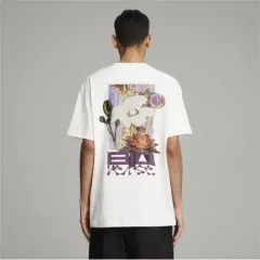 L ） PUMA(プーマ) x フォックス&ミニー 半袖Tシャツ 白