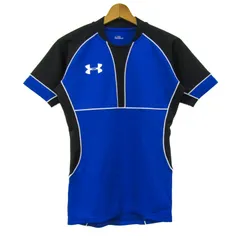 アンダーアーマー 半袖Ｔシャツ トップス ロゴT スポーツウエア メンズ MDサイズ 青×黒 UNDER ARMOUR 【中古】