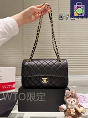 【今日特価】Chanel CF Classic Flap Bag クラシックフラップバッグ 23cm 四季定番 ゴッドデスバッグ-WTO輸入2