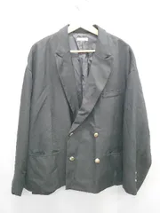 ◇ ⊇ クラシカルエルフ オーバーサイズ サイドスリット 長袖 ダブル ジャケット サイズL ブラック系 レディース E  【1507100004031】