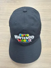 スーパーニンテンドーワールド　SUPER NINTENDO WORLD 　キャップ　帽子　マリオ 任天堂