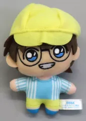 【中古】ぬいぐるみマスコット・ぬいぐるみバッジ 江戸川コナン ぬいぐるみマスコット 「セガ ラッキーくじ 名探偵コナン Good Day! Good Travel!」 G賞