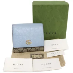 GUCCI グッチ GGマーモント ダブルG ウォレット(598587)