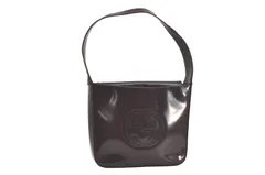GUCCI グッチ ヴィンテージ ショルダーハンドバッグ 財布 レザー パープル ブラウン ジャンク 2891N