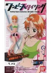 【中古】食玩 トレーディングフィギュア ナミ(水着緑) 「ワンピーススタイリング」