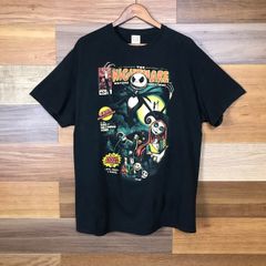 THE NIGHTMARE BEFORE CHIRISTMAS ナイトメアービフォア ムービー 映画 Tシャツ メンズ XL s25020979