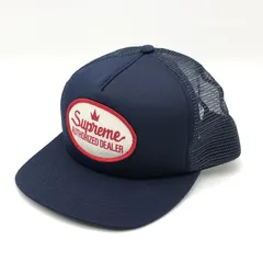 【中古】SUPREME Authorized Dealer キャップ ONE SIZE(58CM) ネイビー シュプリーム[10][240010491395]