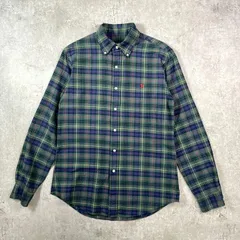 Ralph Lauren ラルフローレン CUSTOM FIT チェックシャツ メンズM相当 