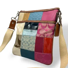 1216 Coach Shoulder Bag Patchwork