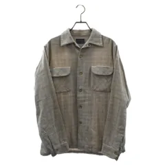 PENDLETON (ペンドルトン) 50s VINTAGE ウール チェックシャツ グレーのサムネイル