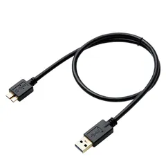 USB3.0ケーブル ブラック ELECOM エレコム DH-AMB3N05BK　【５営業日以内発送】 【定形外郵便にて発送】