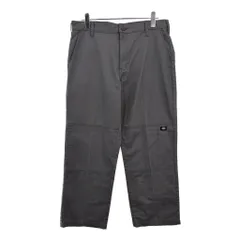 Dickies ディッキーズ ダブルニー ワークパンツ グレー(メンズ W34 L30)中古 古着 V0989