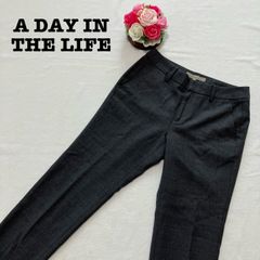 A DAY IN THE LIFE カジュアル　Sサイズ　パンツ　グレー　毛混