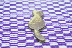 信樂燒花貓陶瓷筷子托　箸置き　信楽焼　猫　日本六古窯