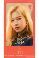 【中古】シール・ステッカー(女性) サナ(TWICE) ICカードステッカー 「CD ＆TWICE」 購入特典