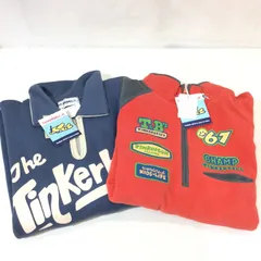 新品 未使用☆TINKERBELL ティンカーベル 裏起毛トレーナー&フリース 2枚セット 140 キッズ 男の子