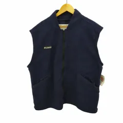 コロンビア Columbia USA製 ジップアップ フリース ベスト メンズ  3L