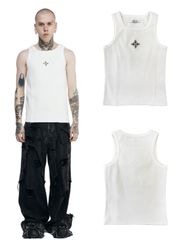 ⚠️訳あり⚠️【BLR BLUER】Logo Rivet Sleeveless