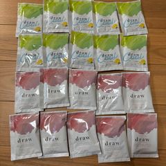 【40個セット・特別卸価格】draw クレイ入浴剤 ローズ20個＋グレープフルーツ20個