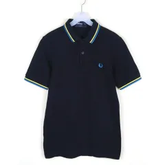FRED PERRY(フレッドペリー) スリムフィット 半袖 ポロTシャツ メンズ S Tシャツ KT4502