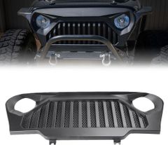 オフロード車対応 フロントグリル グラディエーターグリル メッシュ インサート 1997-2006 TJ用 カスタム外装パーツCYB686目玉商品