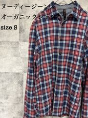 ヌーディージーンズ Nudie Jeans ネルシャツ メンズ S