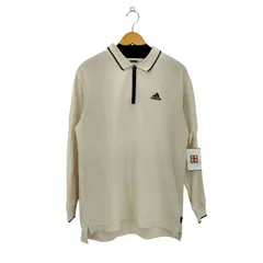 アディダス adidas 00s CLIMALITE ハーフジップ 長袖ポロシャツ メンズ  L