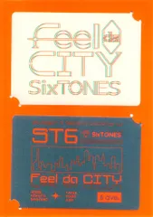 SixTONES 22年Feel da CITY ツアーステッカー