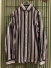 Old Polo by Ralph Lauren Mulch Strips L/S Shirt ポロバイラルフローレン　長袖シャツ　マルチストライプシャツ