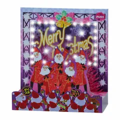 【メール便】CHRISTMAS グリーティングカード メロディJXPM 16-5 クリスマスカード 立体 光るステージ サンリオ プレゼント ポップアップ グッズ 