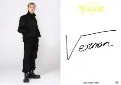 【中古】コレクションカード(男性) 90：SEVENTEEN/VERNON(バーノン)/「SEVENTEEN TOUR ’FOLLOW’ TO JAPAN」フォトカード