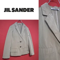 【希少】JIL SANDER ジルサンダー ベージュ 光沢感 テーラードJKTのサムネイル