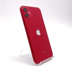 【全額返金保証】【最速発送】Apple iPhone 11 128GB (PRODUCT)RED au 白ロム 99% 動作確認済